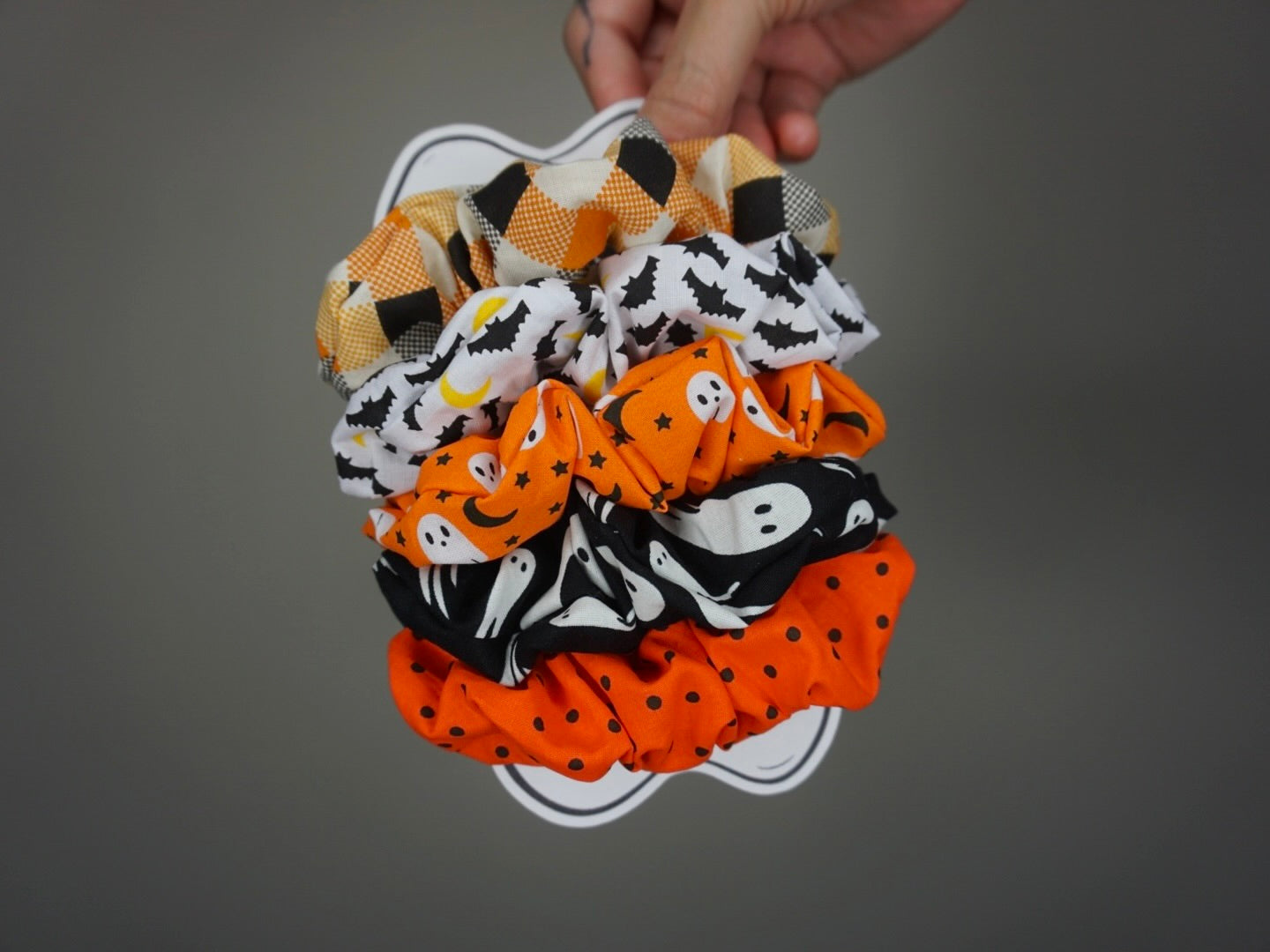 Classic Halloween Scrunchie 5-pack