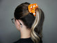 Ghosts and Moons Halloween Scrunchie