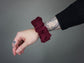 Burgundy Corduroy Scrunchie