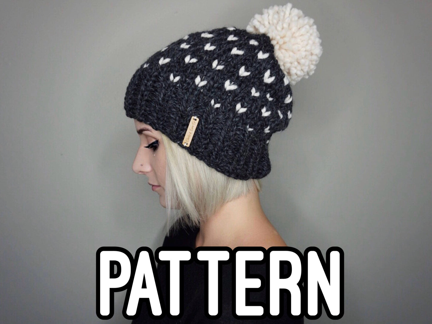 KNITTING PATTERN - The Luna Beanie