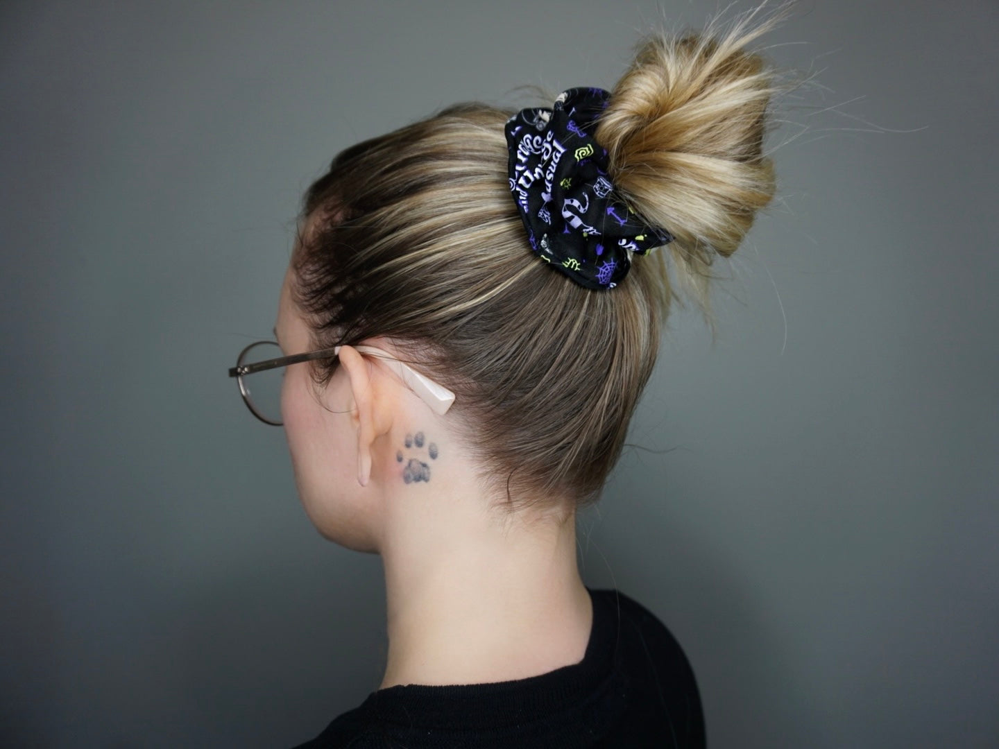 Beetlejuice Scrunchie