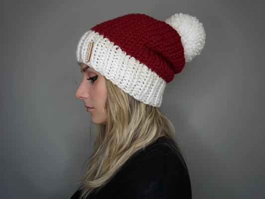 The Santa Beanie - Choose Your Pom