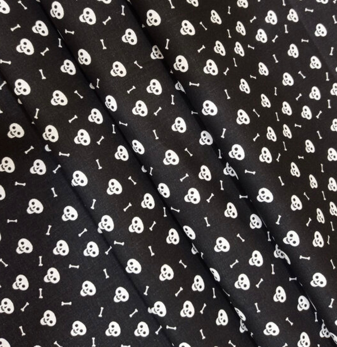 Little Skulls Scrunchie - Glow in the Dark