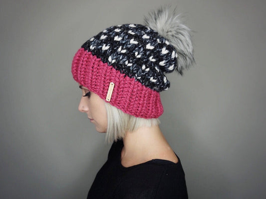 The Lila Beanie in Girls Night