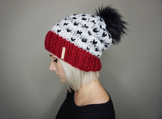 The Cruella Slouchy Beanie