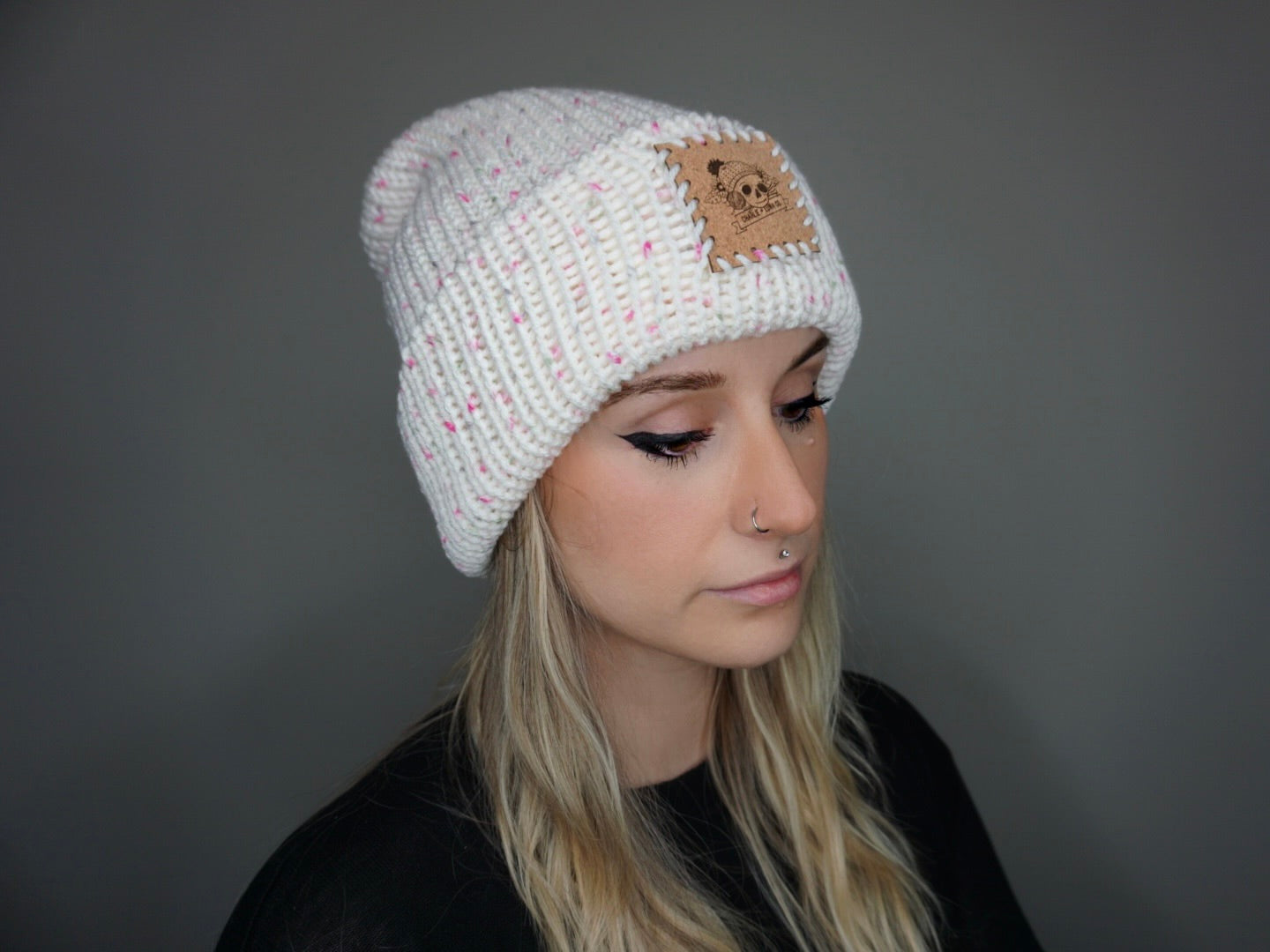 The Fox Beanie in Crushed Raspberry- Choose your pom – Charlie and Luna Co