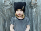 Kids Cat Ear Beanie - Choose your color