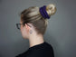 Knit Scrunchie 3 pack in Magenta, Amethyst, and Teal