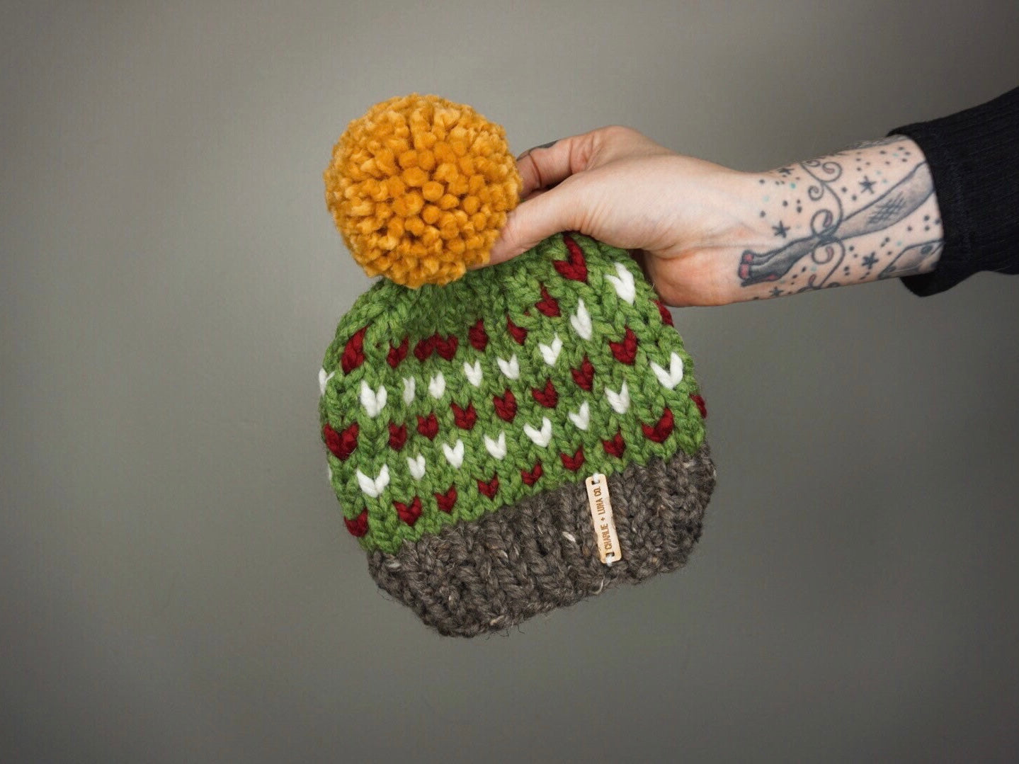 Kids Christmas Tree Beanie