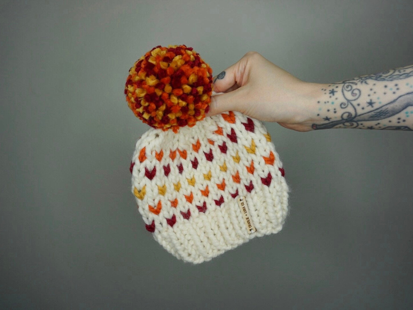 Kids Fall Colors Beanie