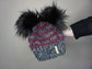 The Striped Double Pom Beanie - Choose your colors