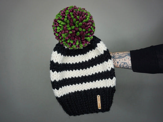 The Beetlejuice Slouchy Beanie