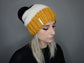 The Colorblock Beanie in Salem